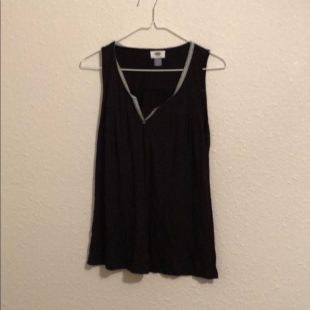 Old Navy Black tank top, cotton